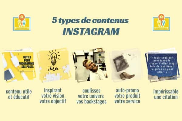 pour booster votre instagram variez les types de contenus