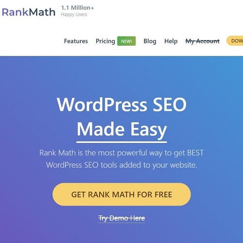 RankMath meilleur plugin de SEO pour WordPress