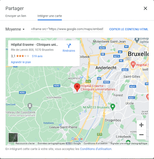 Référencement Google Maps et intégration de carte sur un site web