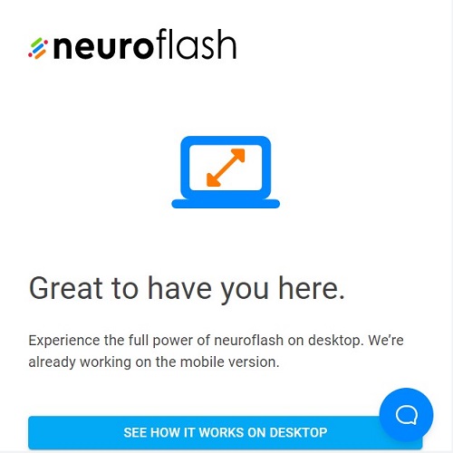 Neuroflash rédacteur basé sur l'intelligence artificielle