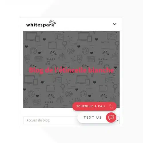 Exemple Blog Whitespark