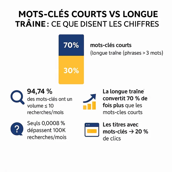 Statistiques sur les mots-clés en SEO