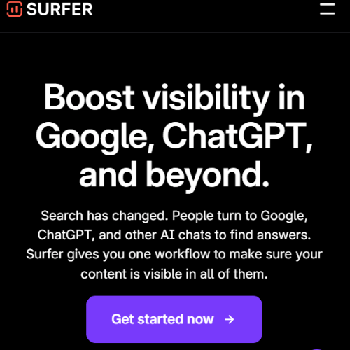 Surfer SEO outil IA pour SEO